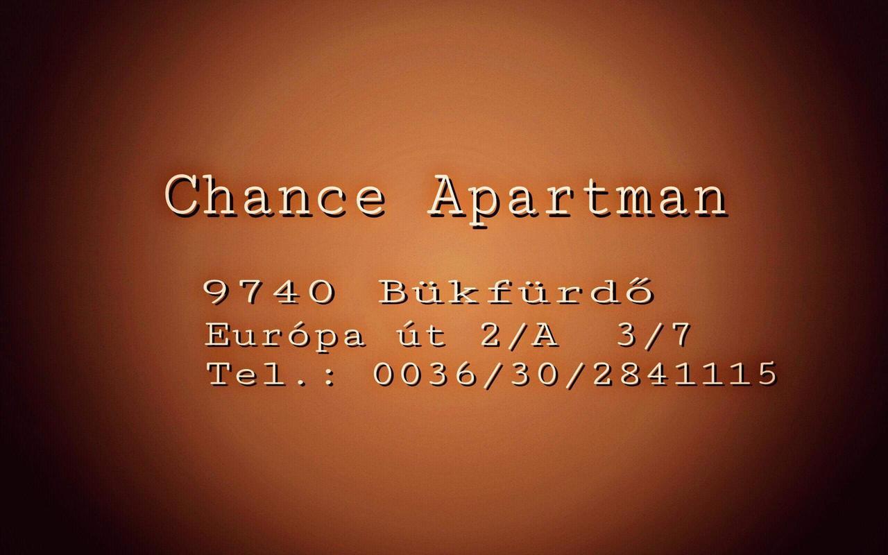 Chance Apartman Buekfuerdo 외부 사진